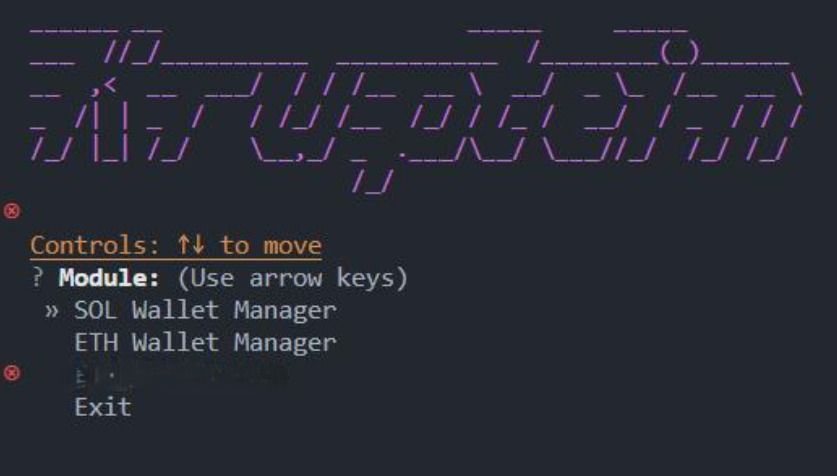 Crypto Wallet Manager project preview