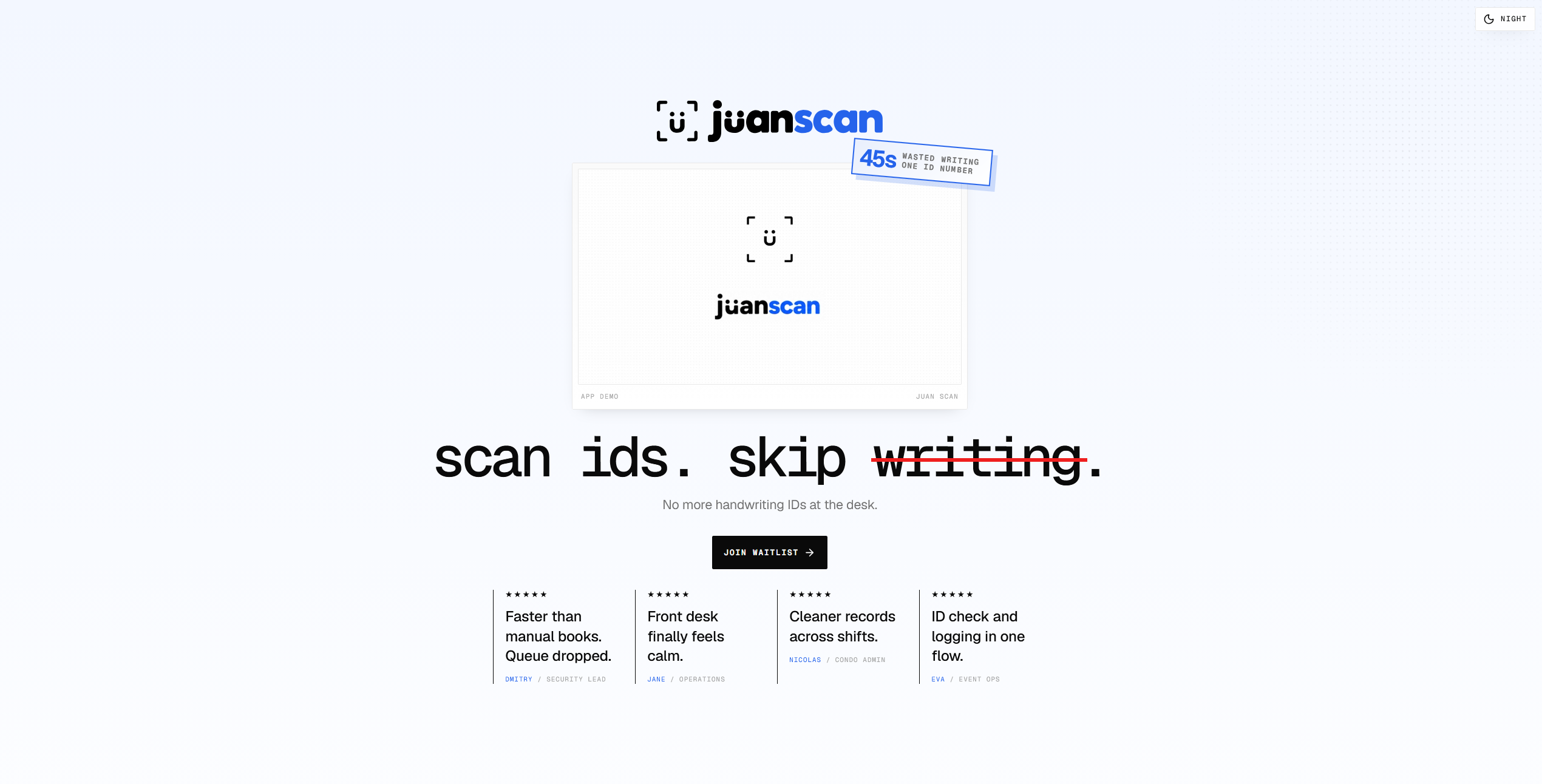 Juan Scan project preview