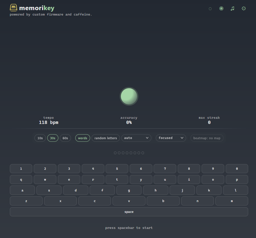 Memorikey project preview